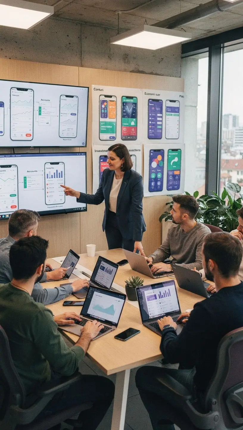 Modern office environment